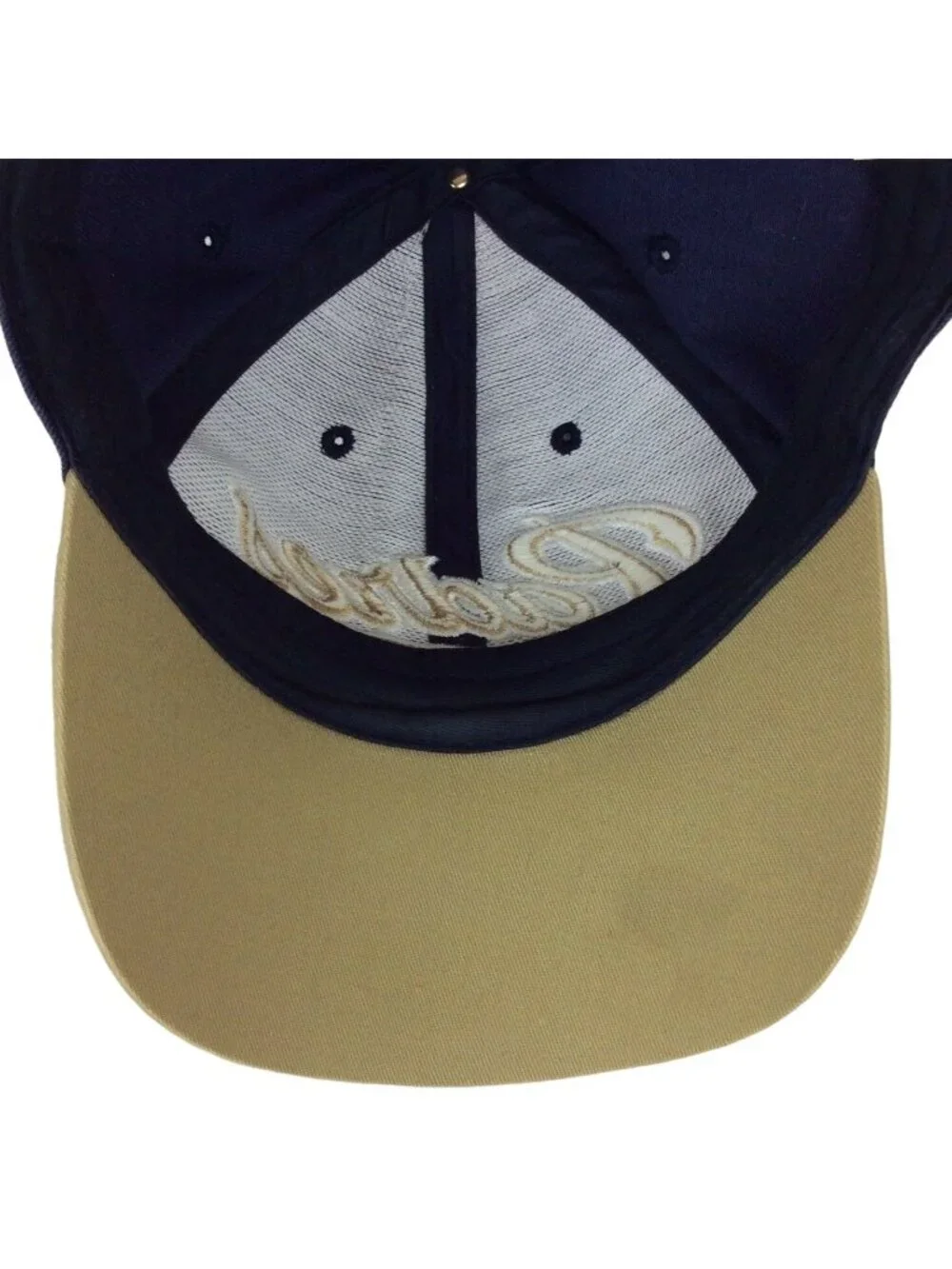 San Diego Padres Adjustable Baseball Cap Blue Beige Drew Pearson